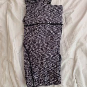 Lily lemon Black and White Leggings